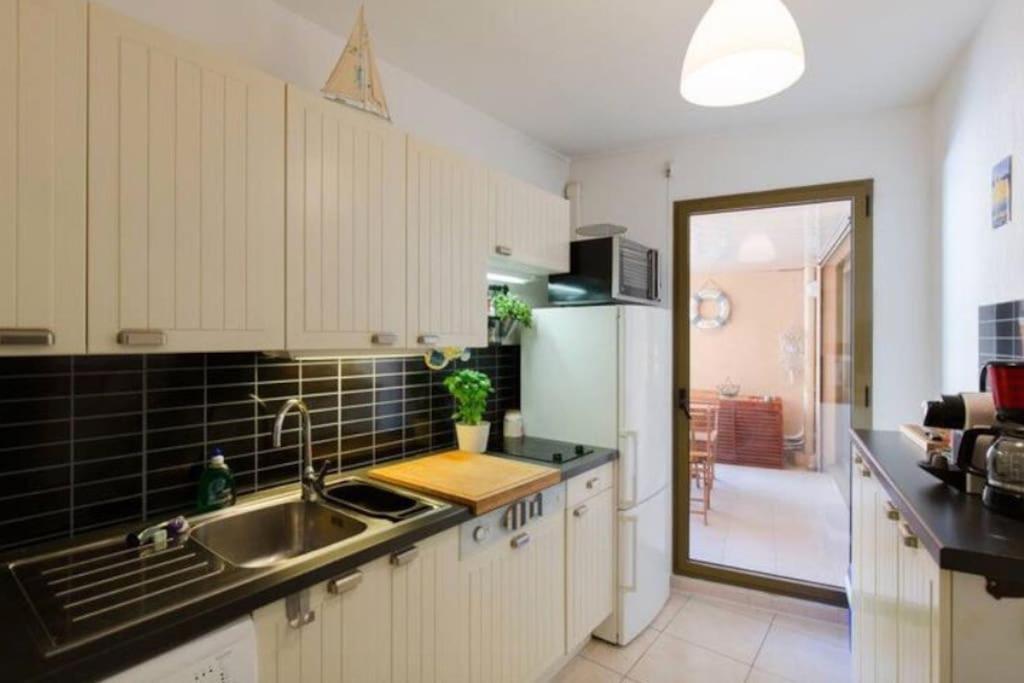 St Roch 2 - Appart 300 M De La Gare, Clim, Terrasse, Garage Antibes Zewnętrze zdjęcie