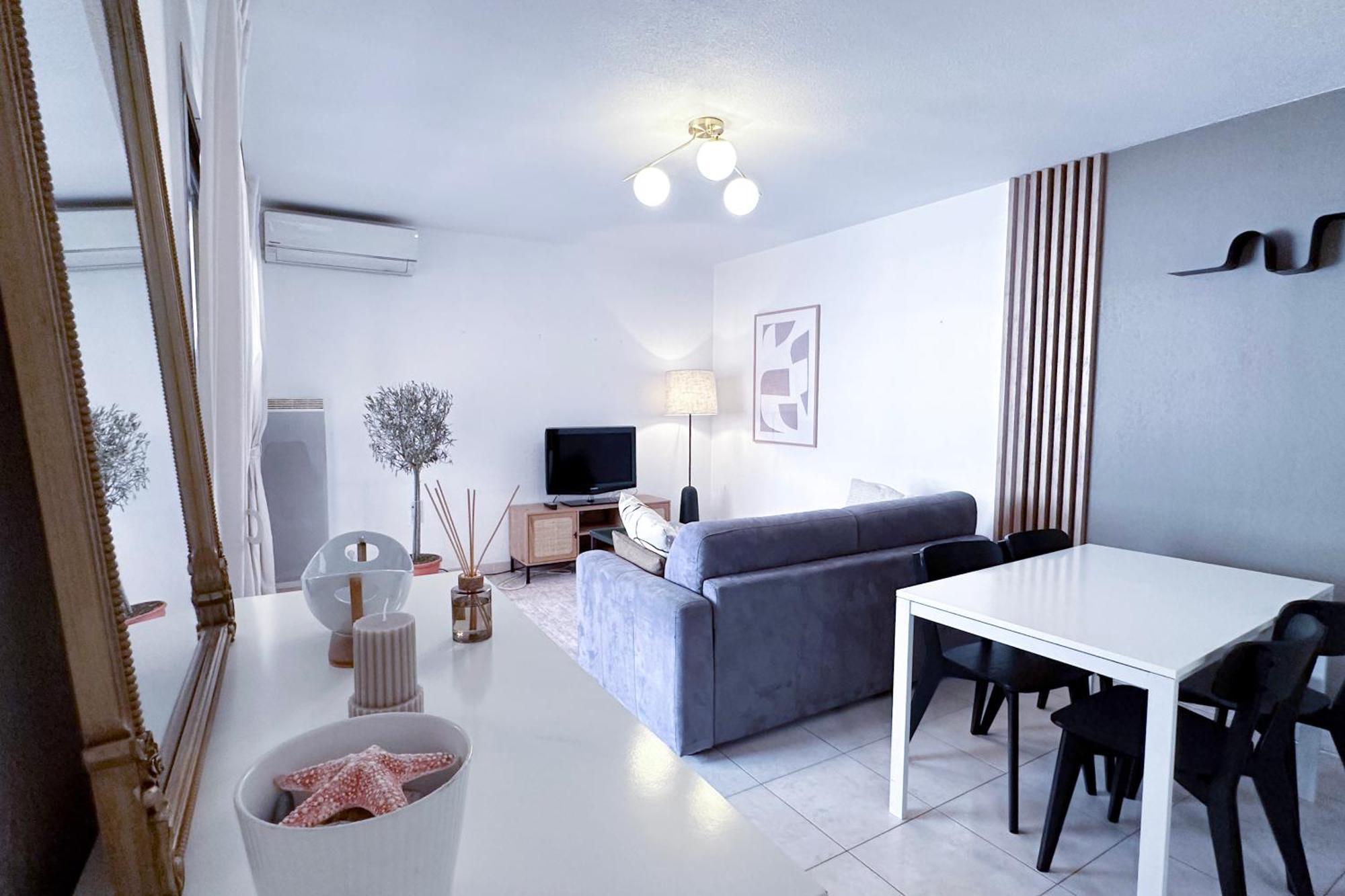 St Roch 2 - Appart 300 M De La Gare, Clim, Terrasse, Garage Antibes Zewnętrze zdjęcie